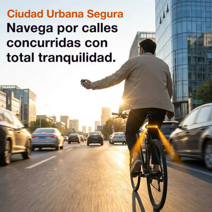 🚴 ¡50% DE DESCUENTO AHORA! 🔦 Luz intermitente inalámbrica para bicicletas: recargable, resistente al agua y perfecta para la seguridad nocturna 💡
