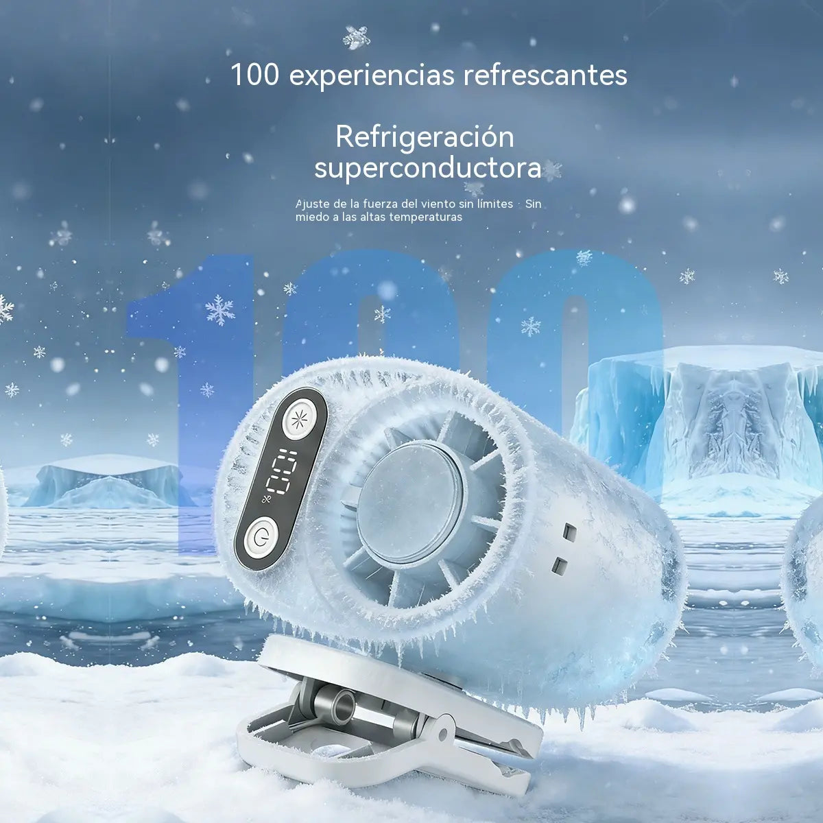 ✨Ventilador turbo portátil para refrigeración de coche