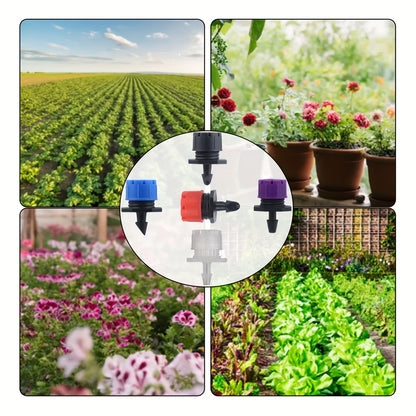 【50 PCS】🌱💦Goteros de riego ajustables