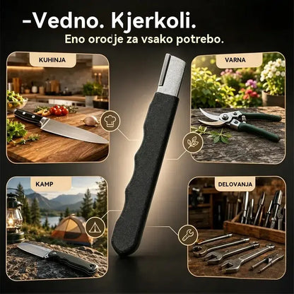 🏆 Kupite 2 in prejmite 2 brezplačno! (Skupaj 4 kosi) 🔪 Prenosni brusilec za nože in škarje – povrne ostrino v samo nekaj sekundah ✨