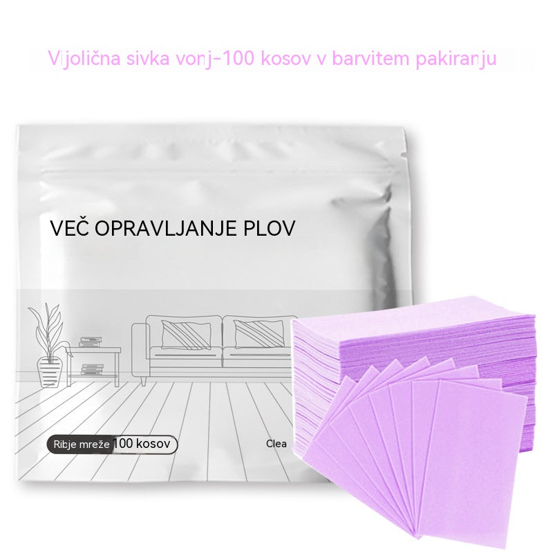 100 antibakterijskih in dezodorirajočih večnamenskih čistilnih tablet | Primerno za parket, laminat, ploščice in stene avtodomov