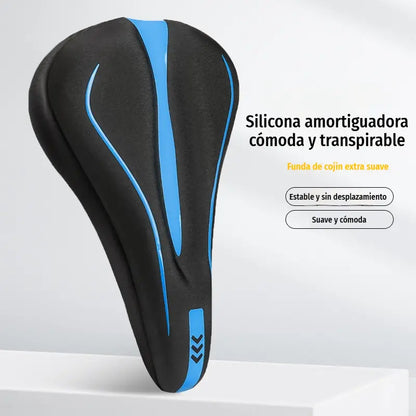 🚴 Funda de Silicona para Sillín de Bicicleta | Más Comodidad y Menos Presión al Pedalear ☁️