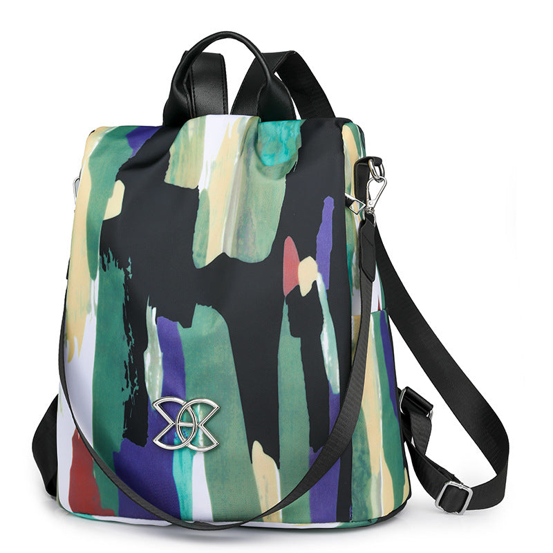 Bolso bandolera de tela Oxford ligero, multifuncional, de gran capacidad y antirrobo.