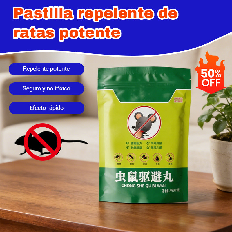 🔥【5 paquetes de 50 cápsulas】Pastillas para repeler plagas y ratones.