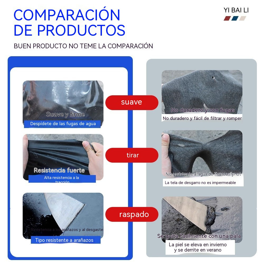 【1000g】Sellador impermeable antifugas para techos