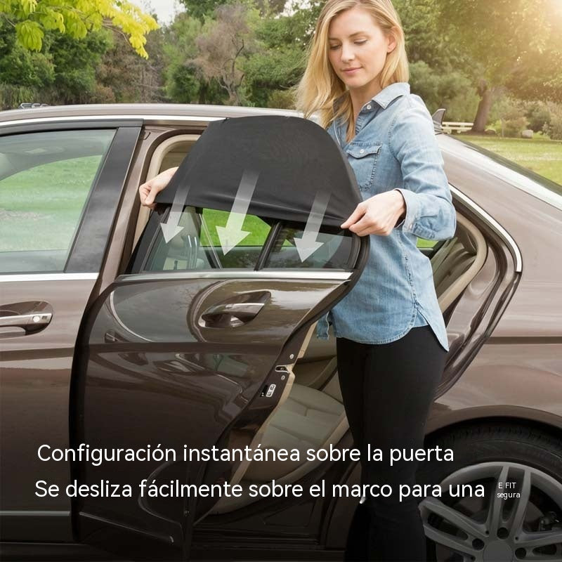 🚗【4 piezas - Todas las ventanas del coche】💯Parasoles universales para ventanas de coche