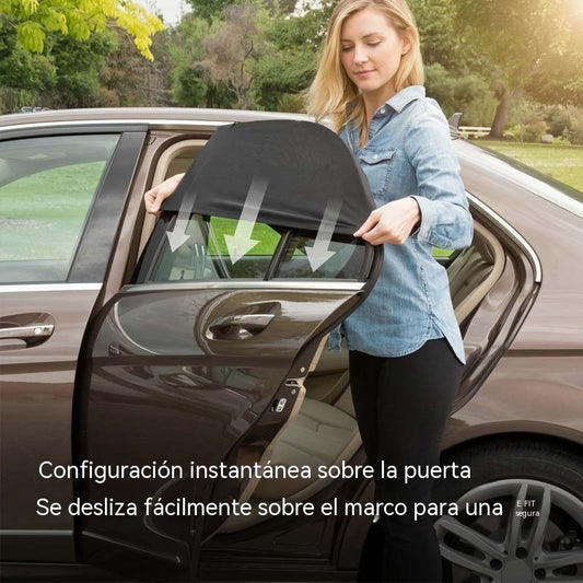 🚗【4 piezas - Todas las ventanas del coche】💯Parasoles universales para ventanas de coche