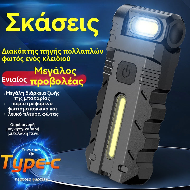 ¡50% de descuento! Luz de trabajo LED con cabezal giratorio de 180°