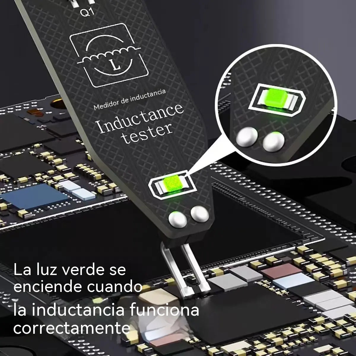【2 piezas 26 euros】Probador de inductancia : Soluciona problemas rápidamente en dispositivos electrónicos