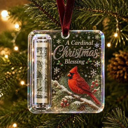 ✨4 artículos por 31 euros🎄Cartera con etiqueta colgante, regalo de decoración para el árbol de Navidad