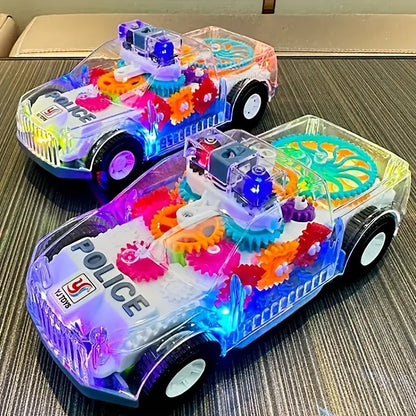 🚔️🚨Simulační policejní auto se světly a hudbou, dětská vzdělávací hračka policejní auto