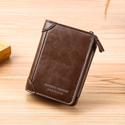 🔥50% de descuento🔥 Nueva cartera antimagnética RFID para hombre, gran capacidad, piel suave.