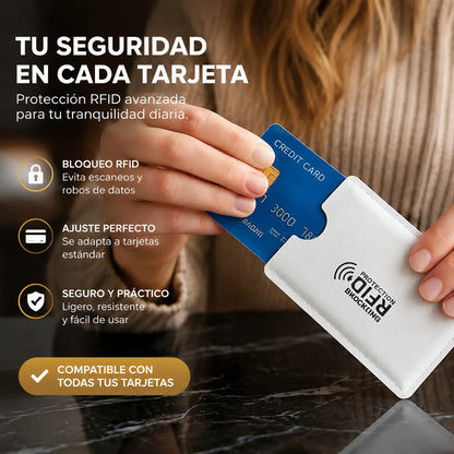 30%OFF🔥【20 piezas】💳Funda protectora RFID para tarjetas de crédito