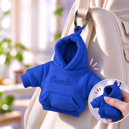 👕🧶 Llavero de edición limitada: mini pelota antiestrés con diseño de sudadera con capucha ✨