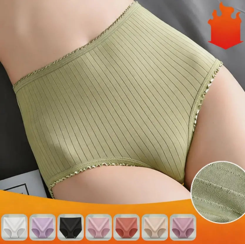 【8 piezas 】Último día con 50 % de descuento: bragas antibacterianas impermeables de cintura alta