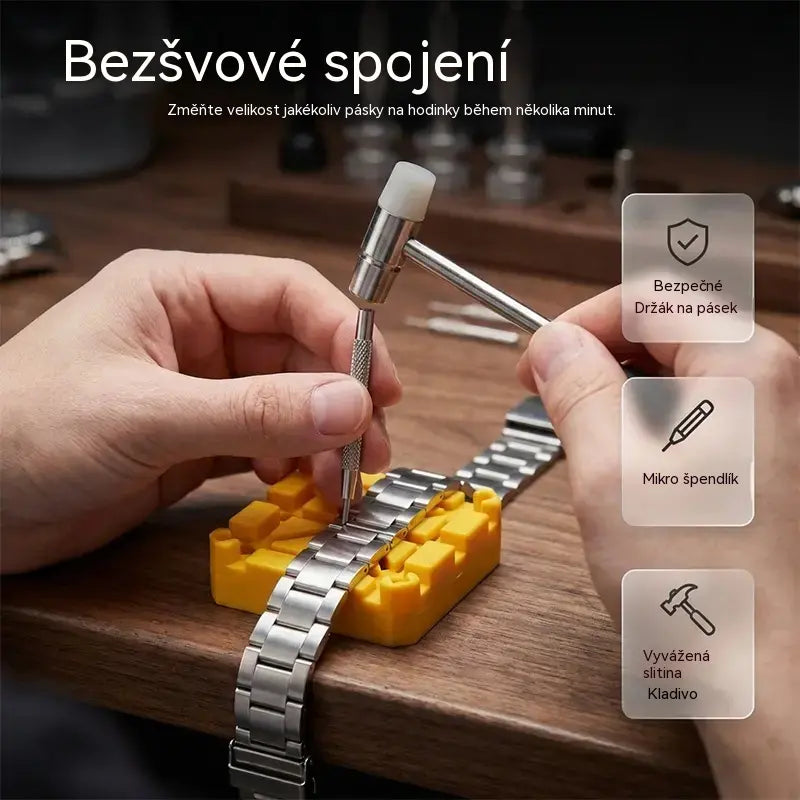⌚🔧Sada nástrojů na opravu hodinek [72dílná sada] 630 Kč