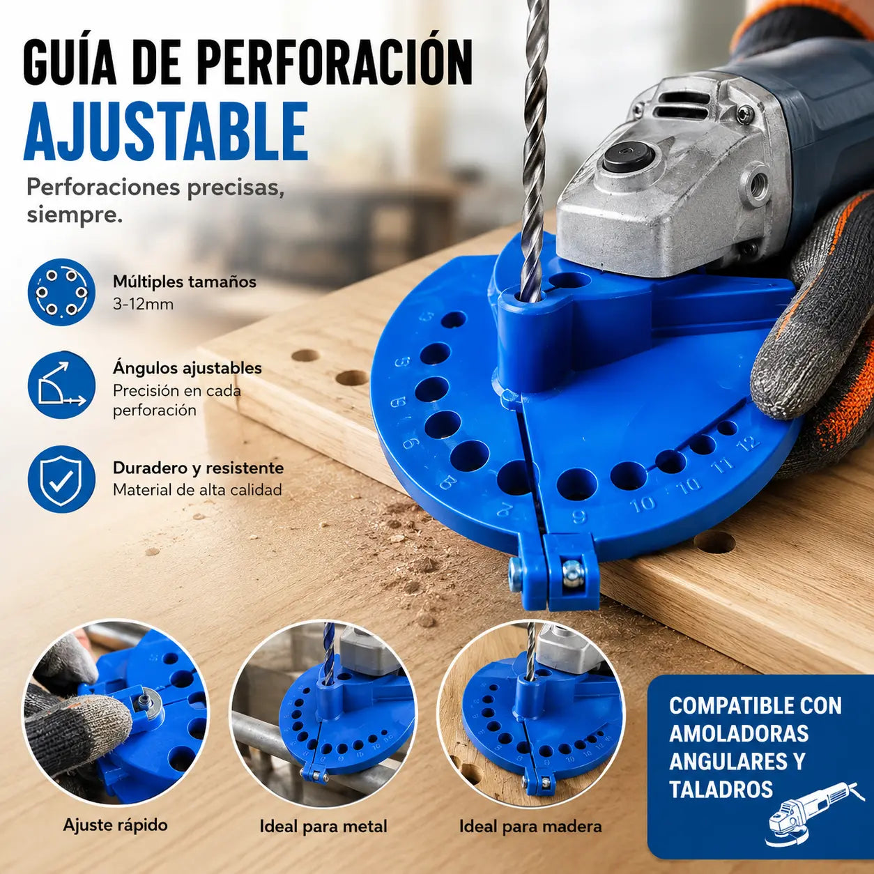 🛠️Accesorios para amoladoras angulares y taladros.