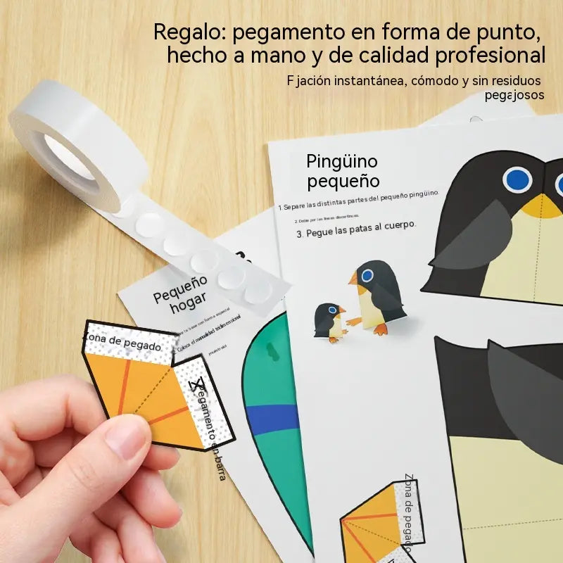 🎨 36 Diseños de Papel 3D para Crear, Doblar y Divertirse