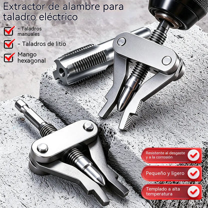 🛠️ Extractor universal de tuberías rotas 3 en 1