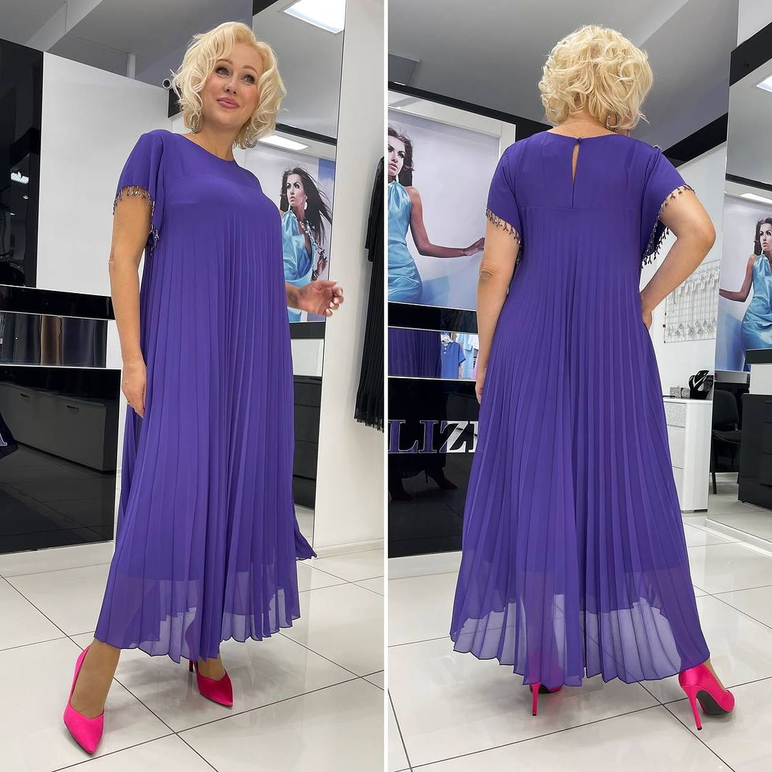 【S-5XL】❤️Verano 2026 nuevo vestido elegante, material de gasa, cómodo y transpirable