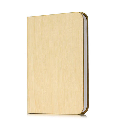 💡✨Lámpara de escritorio tricolor que protege la vista, lámpara LED de madera con páginas que se abren, set de regalo.