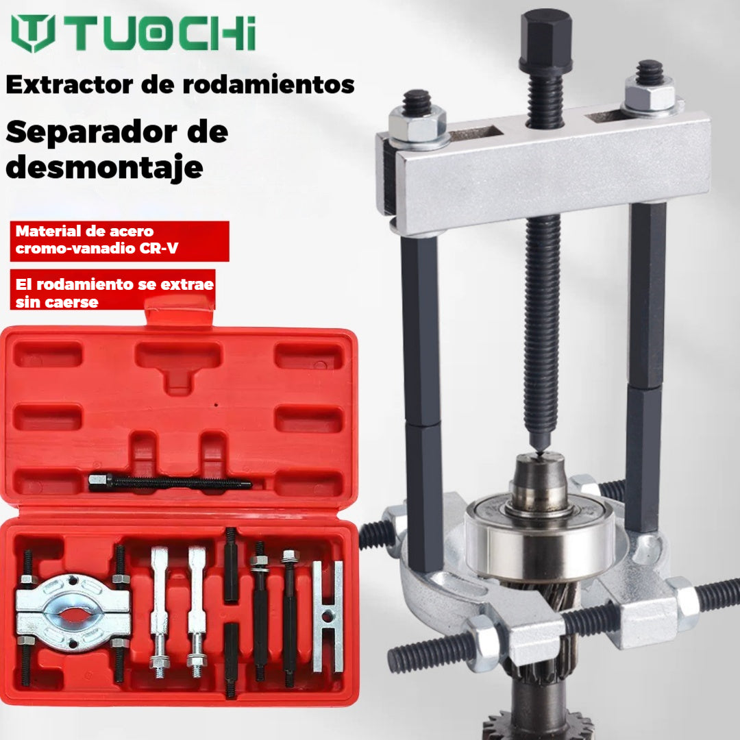 Juego de extractores de cojinetes de caja de cambios de 9 piezas