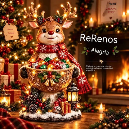 🎄 Vánoční nabídka! ✨ Vánoční světelné řetězy a misky na sladkosti: 5 vánočních motivů.