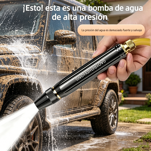 💧🚗🔥Compra 2 y llévate 2 gratis🔥Nueva boquilla de lavado de autos de alta presión, universal para regar flores, lavar autos y limpiar el suelo