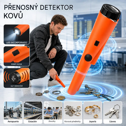 👍Přenosný detektor kovů 🔎⛏️