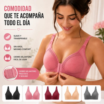 【3 piezas 29 euros】Sujetador push-up de alta calidad, sin costuras, moderno y sexy, previene la flacidez【40-90KG】