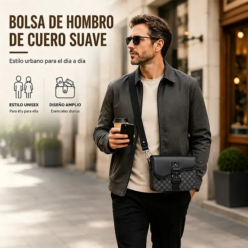 👜 Bolso de Hombro de Cuero Suave – Elegancia y Comodidad para Cada Día