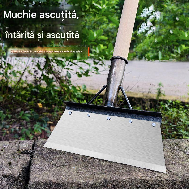 🔥 🐖🐏🐓La pala para herramientas de limpieza de estiércol de acero al manganeso es adecuada para jardinería para eliminar malezas y fertilizantes