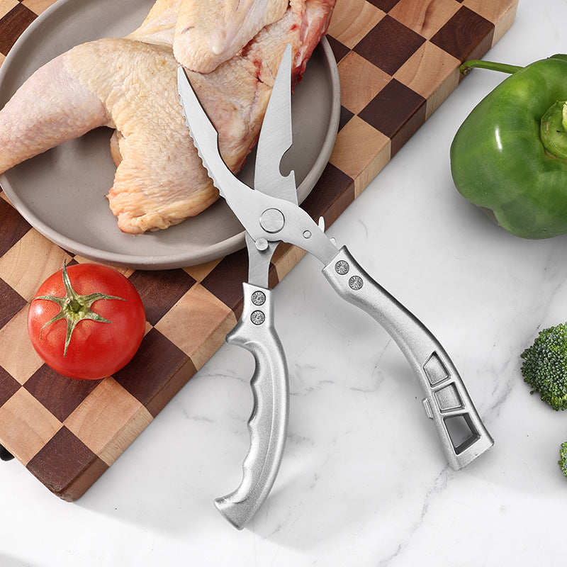 🔥【Compre 1 y obtenga 1 gratis】✂️Tijeras multifuncionales de acero inoxidable para cocina y hogar