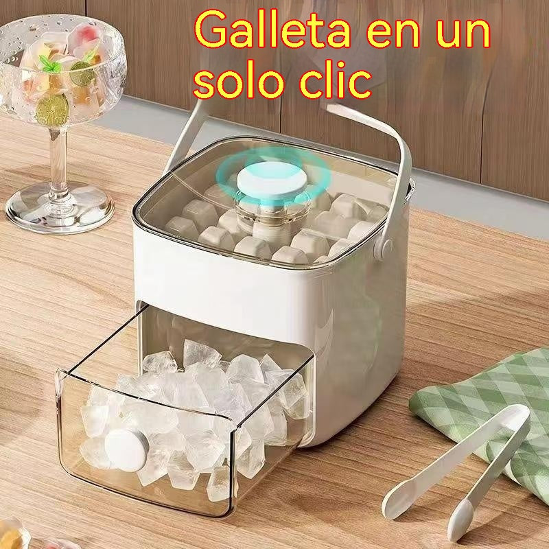 🔥Compra 1 y llévate 1 gratis🔥🧊 Bandeja para cubitos de hielo 2026 con tapa: hacer hielo es fácil.