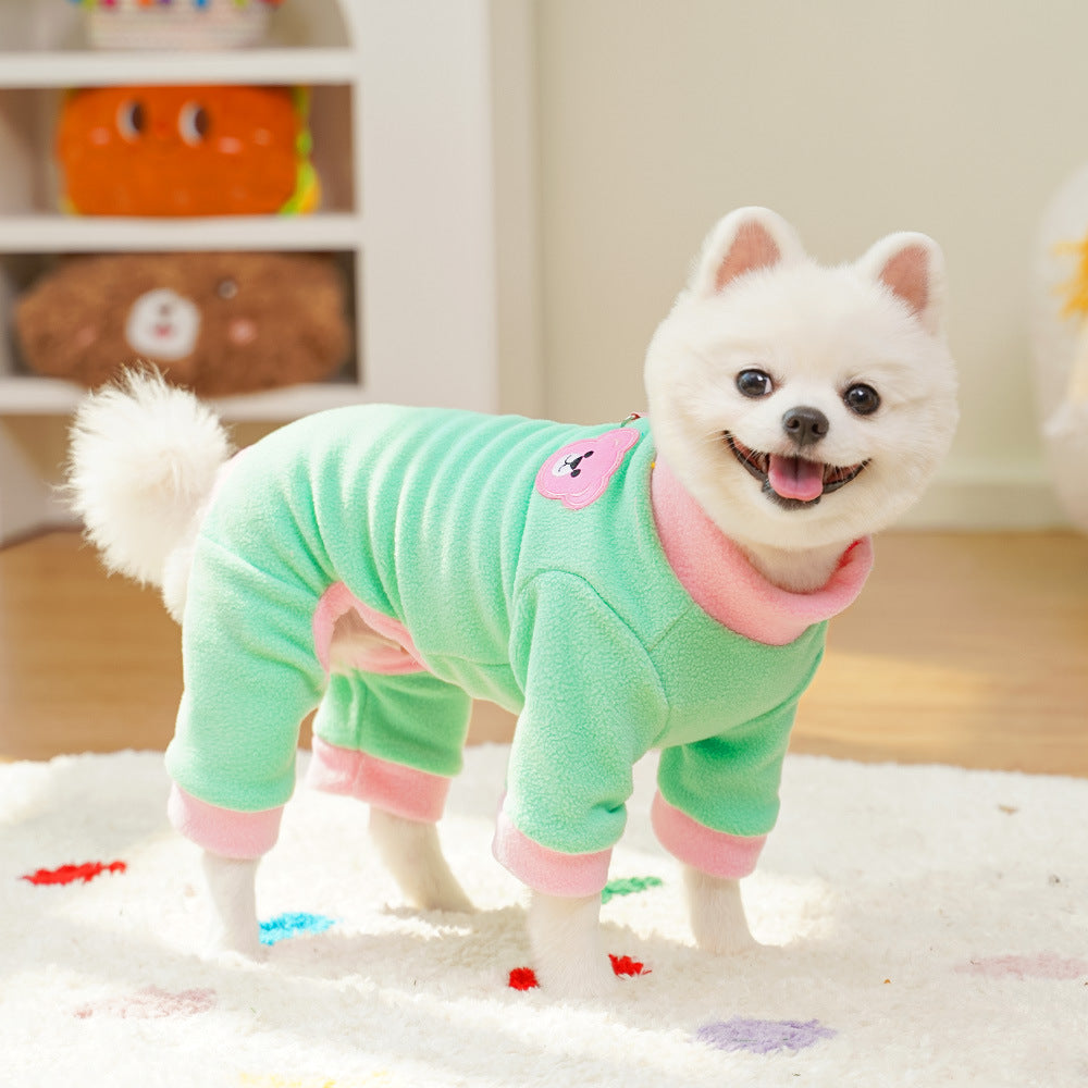 Chaquetas suaves, lindas y cálidas para perros y gatos, disponibles en dos estilos.
