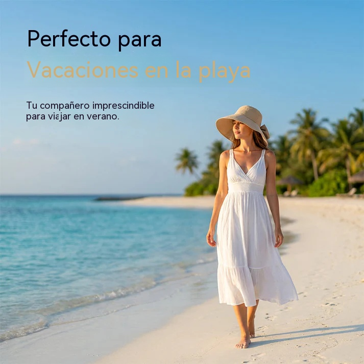 Sombrero de sol para mujer más vendido  | Gorro retro con lazo: plegable y transpirable, un básico para el verano.
