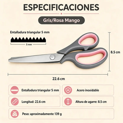✂️🧵Tijeras multifuncionales para manualidades, ¡crea encajes exquisitos fácilmente!