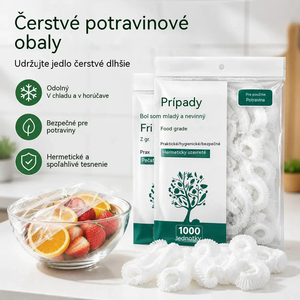🔥🔥【500 kusov v balení】-- 21€【Posledná akcia: 50% zľava】✨500 listov opakovane použiteľnej, flexibilnej potravinárskej fólie