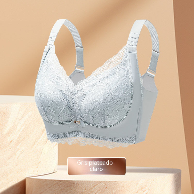 🔥Nuevo sujetador cómodo para mujer con soporte lateral, efecto anticaída, lifting y moldeador.