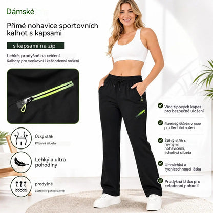 ⏳ Časovno omejena ponudba 🔥 Ženske cargo hlače ravnega kroja — Elastičen pas; popolne za službo, potovanja in vsakdanje nošenje 👖✨