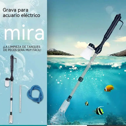 Limpiador eléctrico de grava para acuarios