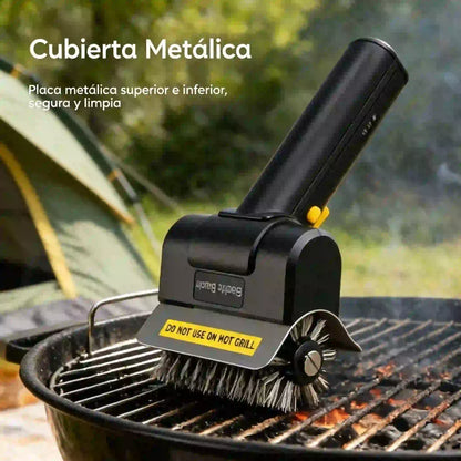 🔋🧹 Cepillo eléctrico inalámbrico para limpieza de barbacoas – batería de litio, multifuncional y fácil de usar 🔥🍖