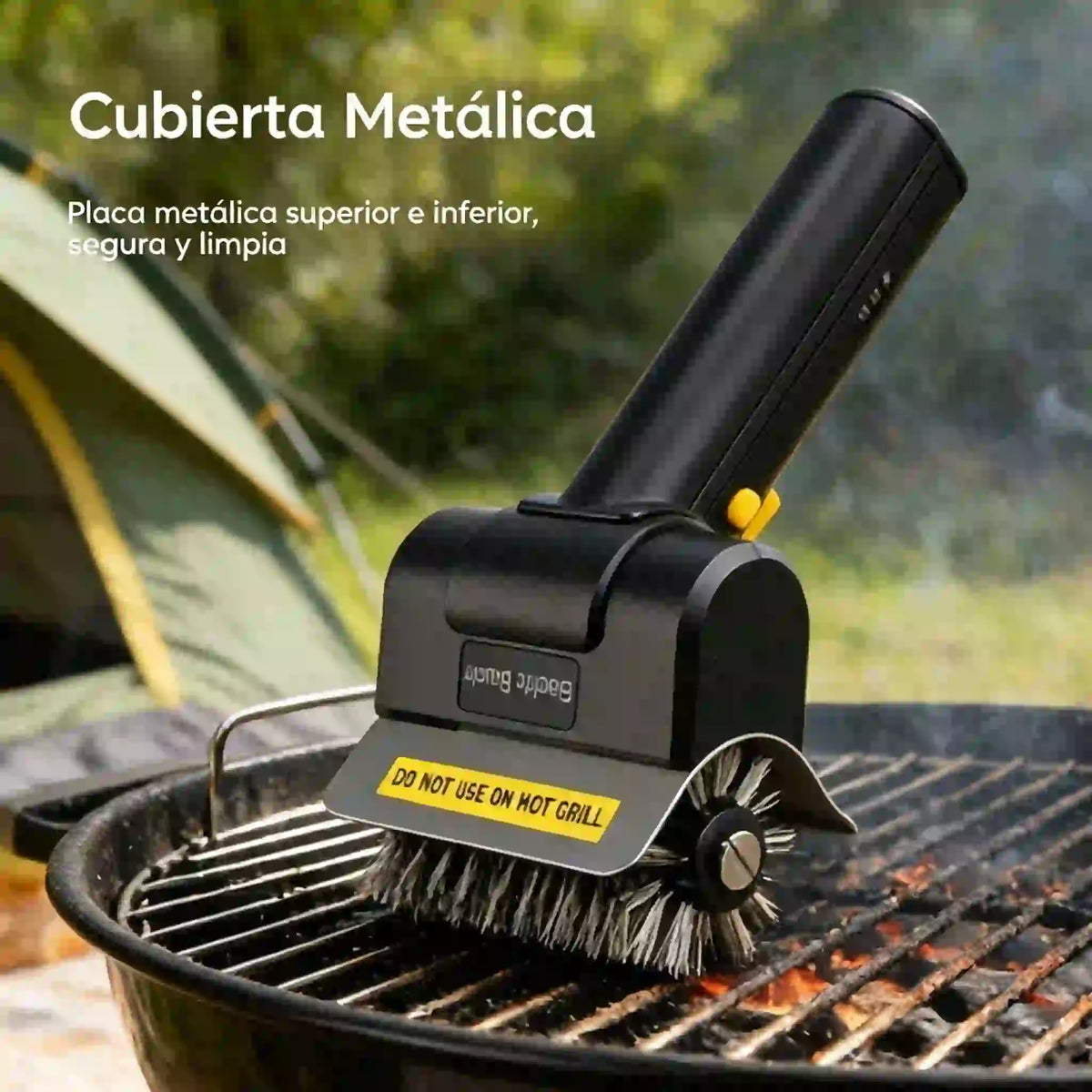 🔋🧹 Cepillo eléctrico inalámbrico para limpieza de barbacoas – batería de litio, multifuncional y fácil de usar 🔥🍖