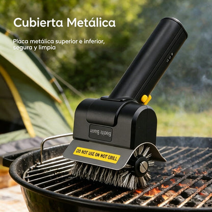 🔋🧹 Cepillo eléctrico inalámbrico para limpieza de barbacoas – batería de litio, multifuncional y fácil de usar 🔥🍖