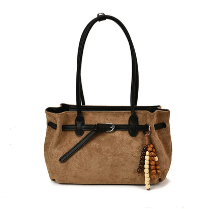 elegante bolso de hombro con asas para mujer