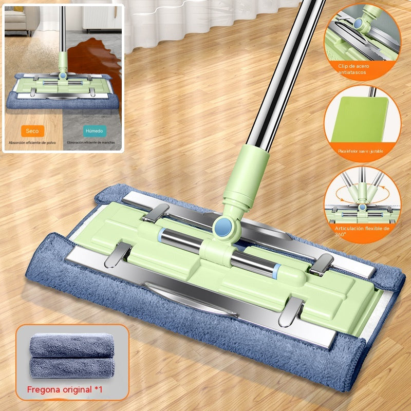 🔥Fregona extensible con clip para uso doméstico, nuevo modelo 2026, imprescindible para los perezosos a la hora de fregar.
