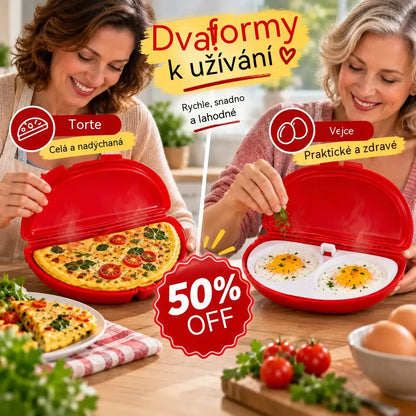 🥰2 kus 560 Kč🥳Skvělá nabídka pro rok 2026🥳💞Vařič vajec a omelet 2 v 1