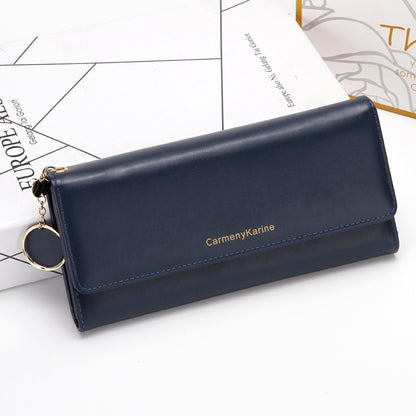 🔥🔥👜【50%OFF】Nueva cartera de cuero multicapa para mujer de moda 2026