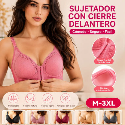 【3 piezas 29 euros】Sujetador push-up de alta calidad, sin costuras, moderno y sexy, previene la flacidez【40-90KG】
