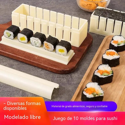 Molde para sushi casero: una delicia hecha en casa